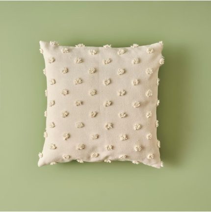 Maison Maroc Dekoratif Yastık, Beyaz, 43 x 43