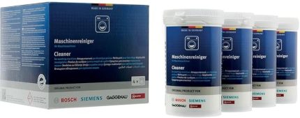 Çamaşır Makineleri için Temizleyici 4x200 gr