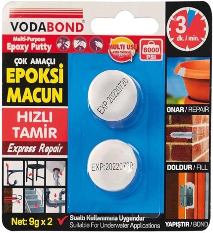 53.03.049 Epoksi Macun Yapıştırıcı, Beyaz