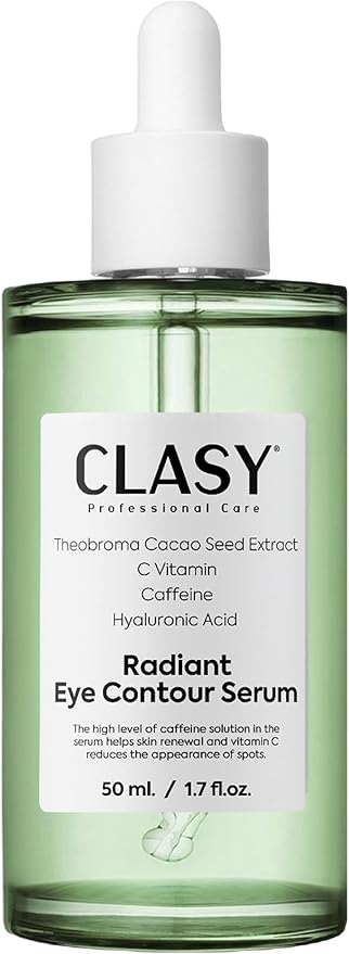 Radiant Göz Çevresi Serumu – Kafein Göz Serumu – Hyaluronik Asit ve C Vitamini ile Göz Altı Morlukları, Şişlik ve İnce Çizgilere Karşı Etkili – Tüm Cilt Tipleri İçin, 50 ml