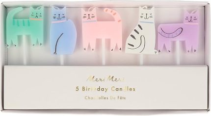 Meri 215803 Kedi Mumlar, Çok Renkli