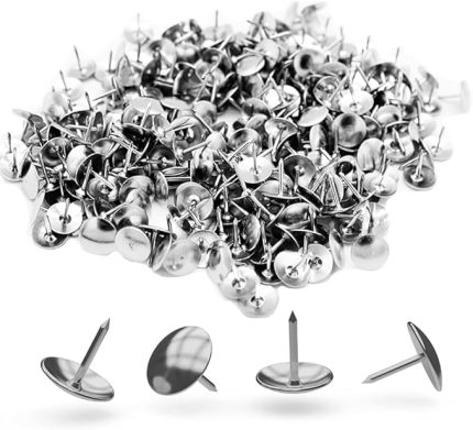 Marifetlerim - Gümüş Metal Raptiye 50 Adet