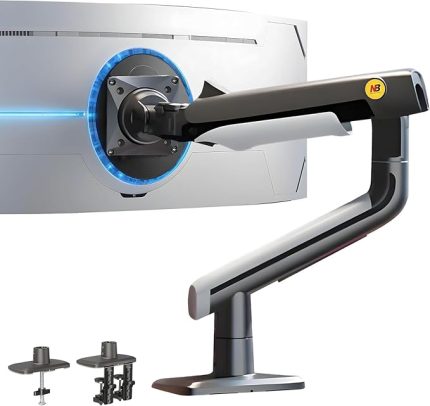 Bayou A5-Gaming, 2-18 Kg Uyumlu, 27inch-50inch Aralığında Büyük Ekranlar İçin Profesyonel Oyuncu Monitör Standı