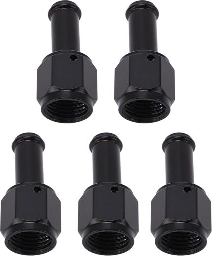 5pcs 6an dişi - 3/8 NPT Adpater, Profesyonel Alüminyum Alaşım Kanıtı Otomotiv Yakıt Hattı Düz ​​Aptör, Yakıt Çizgileri için Yakıt Pompaları Yakıt Filtreleri