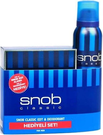Classic EDT+Deodorant Gift Set, 250 ml
