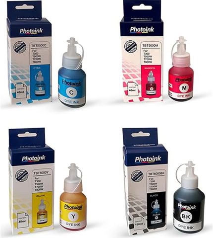 Ink Brother BT60 Uyumlu 4 Renk Takım Photoınk Plus Mürekkep Brother T220/T420W/T520W