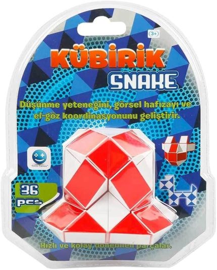 S00001623 Kübirik Snake Zeka Küpü, Çok Renkli