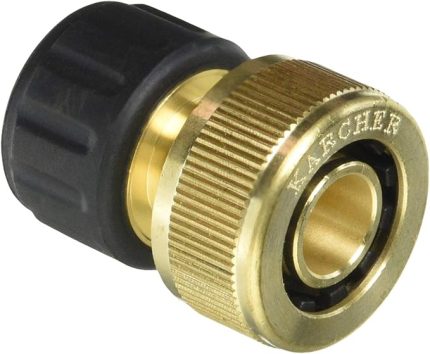 Pirinç Hortum Bağlantı Aparatı (3/4''), Sarı