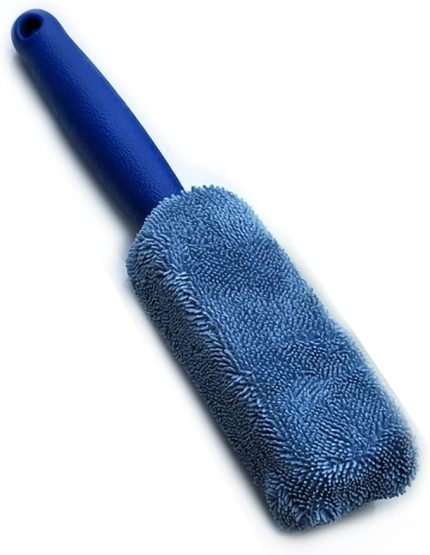 Jant Fırçası, Araba Jant Temizleme Fırçası Mikrofiber Uzun Saplı Yumuşak Yeniden Kullanılabilir Lastik Jant Temiz Aracı Arabalar Için Yıkama Dükkanı (Mavi)