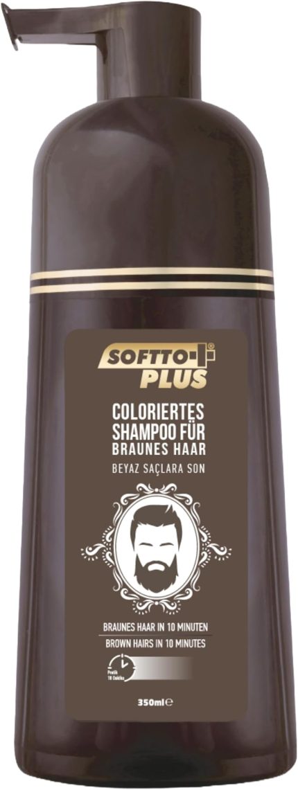 PLUS BROWN HAIR SHAMPOO 350 ML