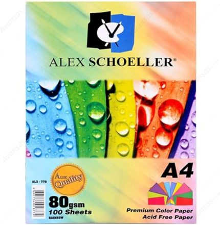 SCHOELLER A.FTK.KGT.450.01 A4 100'lü FOTOKOPİ KAĞIDI KARIŞIK RENKLİ - 779