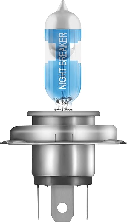 Ampul Night Breaker Laser H4 12V 60/55W%150'ye kadar Fazla Işık 150M'ye kadar Fazla Görüş Açısı,%20'ye kadar Beyaz Işık 64193NL-01B - Görsel 2