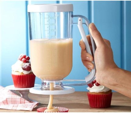 Pankek Dağıtıcı Hamur Porsiyonlayıcı Şekillendirici 900 ml Dökme Aparatı