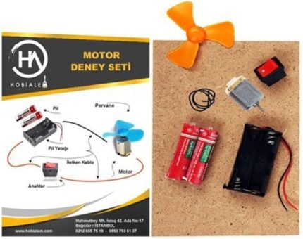 Eğitici, Motor Devresi, Deney Seti, Motor Devresi, Pervane