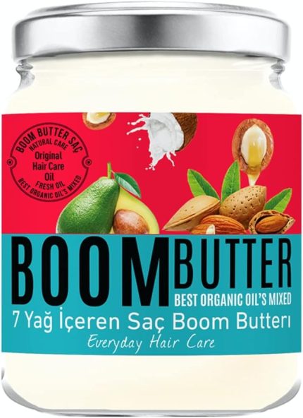 SCIENCE BOOM BUTTER 7 Yağ içeren Besleyici ve Nemlendirici Saç Bakım Yağı 190 Ml