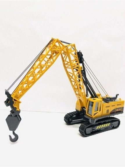 Oyuncak Vinç Iş Makinesi Ipli Sarılır Makaralı Paletli Kurtarıcı