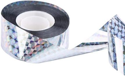 Kuş Kovucu - 90M Kuş Kovucu Korkutucu Bant Sesli Görsel Flaş Yansıtıcı Güvercin Korkutmak Kovucu Şerit Yeni