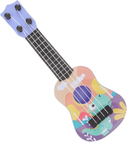 Ukulele Modeli Yeni Başlayanlar Gitar Yürümeye Başlayan Gitar Minyatür Gitar Modeli Yeni Başlayanlar Için Ukulele Başlangıç Akustik Gitar Okul Öncesi Çocuk Hayvan Bavul Plastik