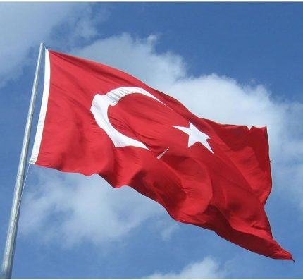 Sanat Türk Bayrağı 30X45 Cm 10'Lu Paket