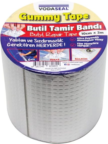 Gummy Tape Bant, 100 Milimetre x 2 Metre