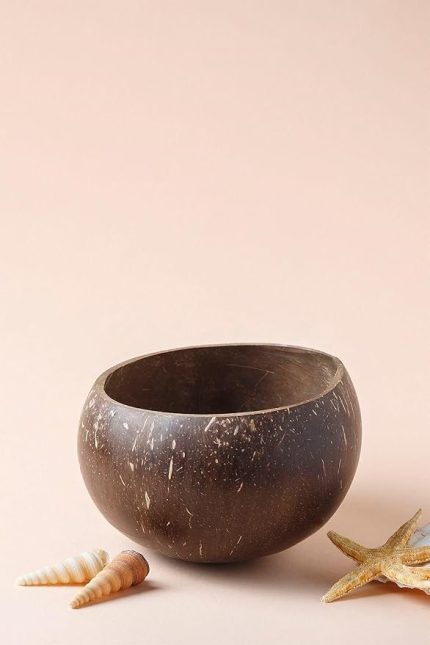 Hindistan Cevizi Kasesi - El Yapımı Coconut Bowl - Atıştırmalık, Sos ve Çerez Kasesi