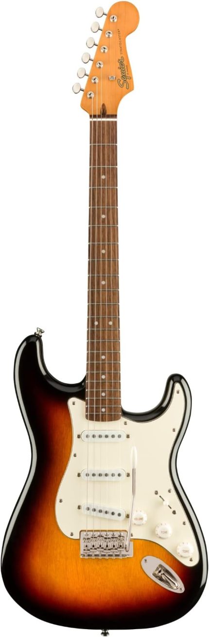 Squier Classic Vibe 60s Stratocaster 3-Color Sunburst - Indian Laurel Elektro Gitar
