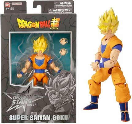 16 cm Dragon Ball Super Saiyan Goku Poz Verilebilir Figür, Dragon Stars Serisi