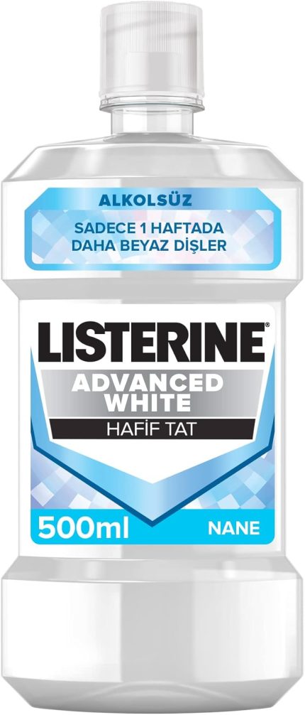 advanced white hafif tat ağız bakım suyu 500 ml