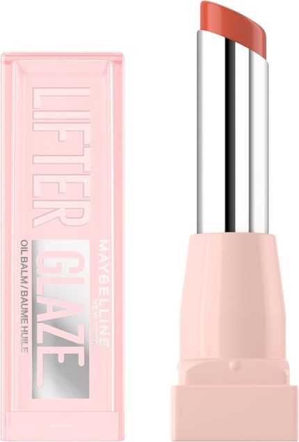New York Lifter Glaze Shea Yağı ve Hyalüronik Asit içeren Renkli Dudak Balmı - 06 Caramel Glow