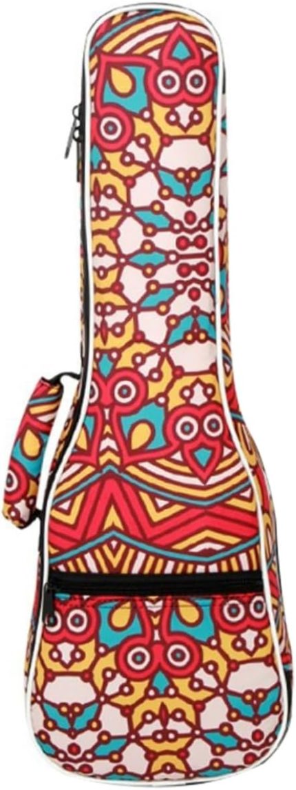 Ukulele Çantası Gitar Saklama Çantası Ukulele Konser Çantası Sert Gitar Müzik Aleti Saklama Çantası Ukulele Omuzdan Askili Çanta Ukulele Taşıma Çantası Sırt Çantası Sünger Naylon