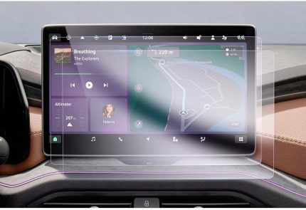 Superb (Prestige, L&K Crystal, Combi Prestige, Combi LK&Crsytal) ile uyumlu 2024 2025 13 inç Audio Multimedya MAT Görünüm Ekran Koruyucu Nano Cam MAT