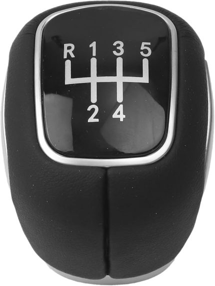 Topuzu, 5/6 Hızlı Araba Manuel Şanzıman Vites Topuzu Chevrolet için Uygun, Cruze 2009-2015 için Deri Manuel Düğmeler Vites Kolu Vites Kolu (5 Vites)