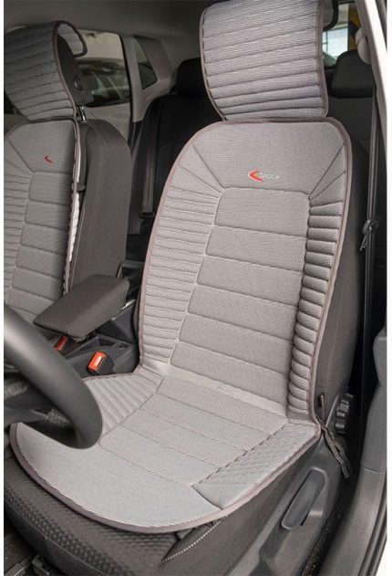 Focus 3 Sedan ile Uyumlu Oto Koltuk Minderi Ön 2'li Set Bumerang GRİ