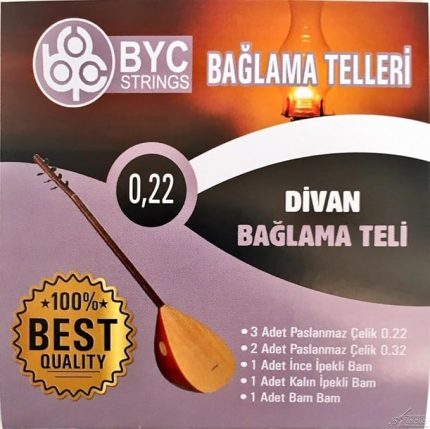 022 Divan Saz Teli Seti (bam bam teli vardır)