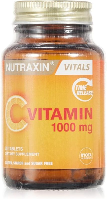Vitals Vitamin C 1000 mcg 30 Tablet Takviye Edici Gıda