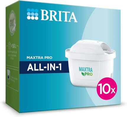 Maxtra Pro All-In-1 Su Arıtma Filtresi, 10'lu