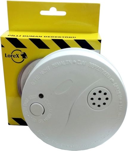 LR-SA5 Pilli Duman Dedektörü - Duman Alarmı