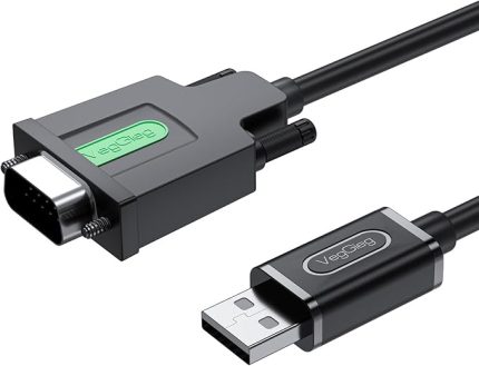 2.0 to RS232 DB9 PL2303 Chip Dönüştürücü Adaptör Kablo 1.5 Metre