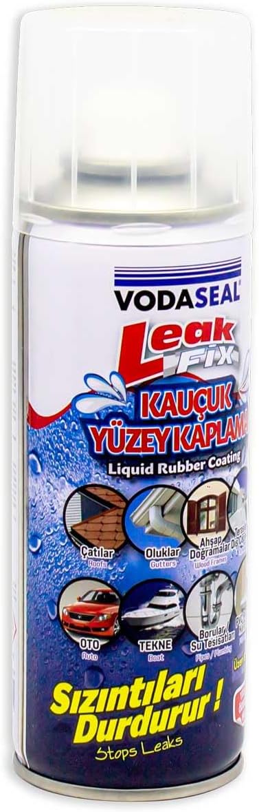 Leak Fix Kauçuk Kaplama, Şeffaf, 200 Mililitre - Görsel 4