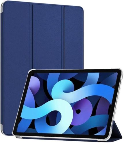 Redmi Pad SE 11inç ile uyumlu Kılıf PU Deri Smart Standlı Case Lacivert
