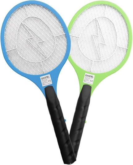 Pilli Sinek Öldürücü Raket Elektrikli Sinek Raketi, Sinek Öldürücü Yakalayıcı Asonic AS-A22-1 ADET