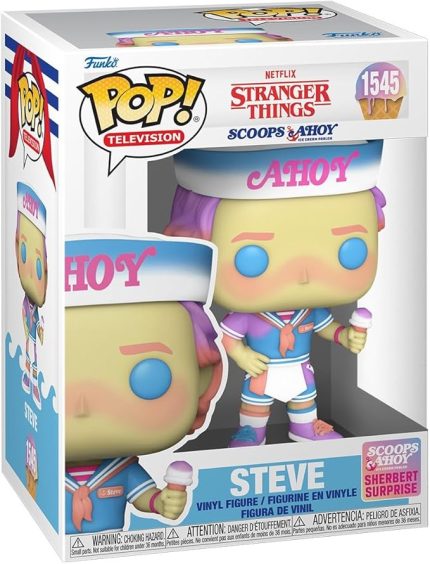Pop! TV: Stranger Things - Steve (Kepçe Ahoy)