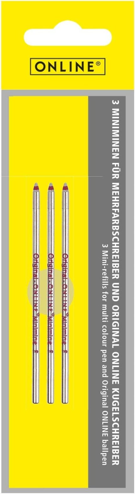 Short Refill 3 lü Set M Red