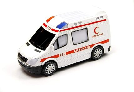 Kutulu Pilli Ambulans ve Polis