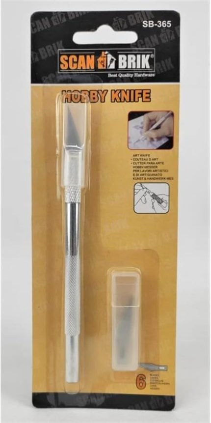 (sb-365) scan Brik Hobby Knife 6 Yedekli Kretuar