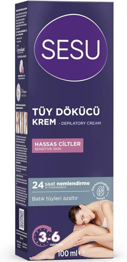 Tüy Dökücü Krem Hassas Ciltler 100 Ml