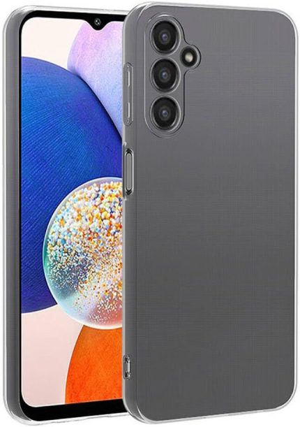 Galaxy ile uyumlu A05S Kılıf Zore Süper Silikon Kapak Renksiz