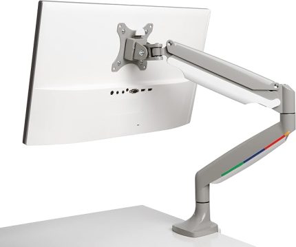Tek Dokunuşlu Yüksekliği Ayarlanabilir Tek Monitör Kolu