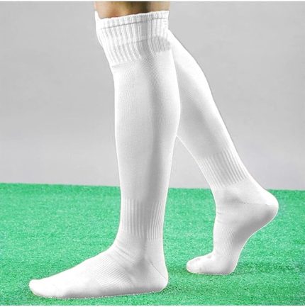 Yetişkin Futbolcu Tozluk Futbol Maç Çorap Beyaz Standart Beden
