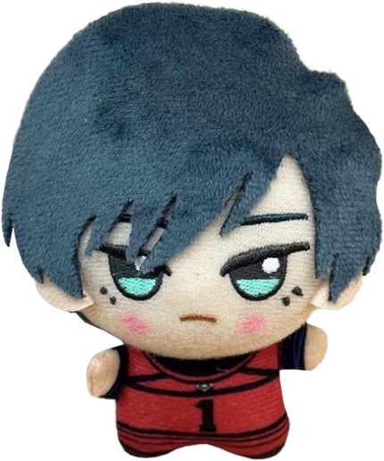 MAVİ KİLİT Rin Itoshi Peluş 11CM Peluş Yastık Anime PP Pamuk Yastık Yumuşak Doldurulmuş Kürklü Araba Çantası Ev Dekorasyon Kolye